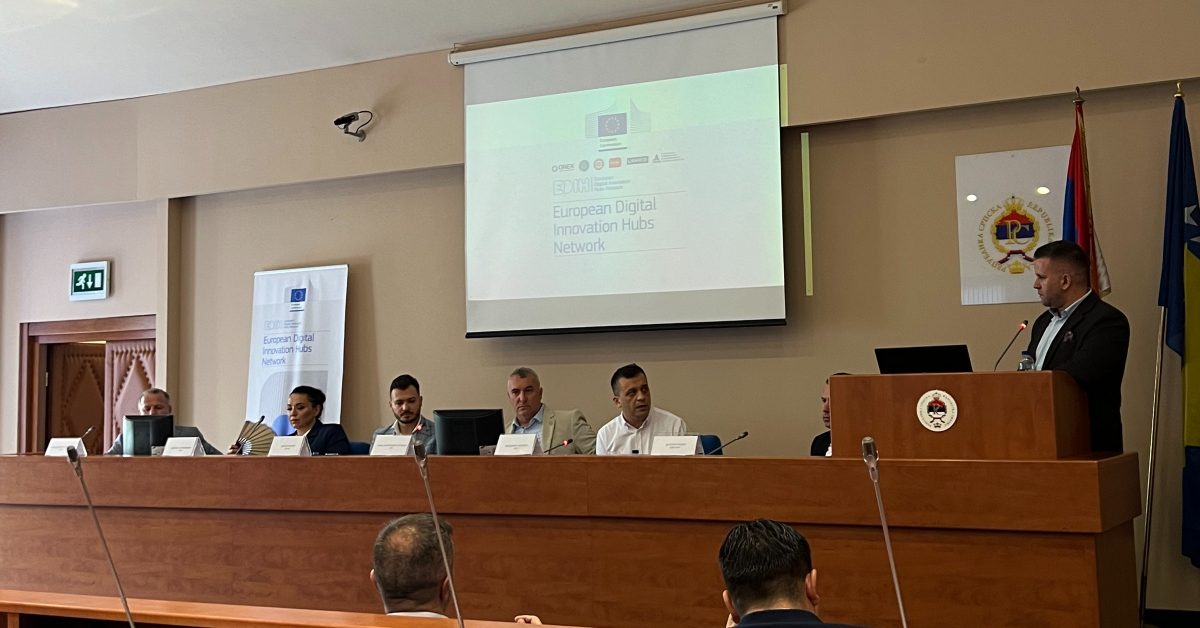 (FOTO) Održana prva “EDIH ONEKS” konferencija pod nazivom “Usluge partnerskih ogranizacija”