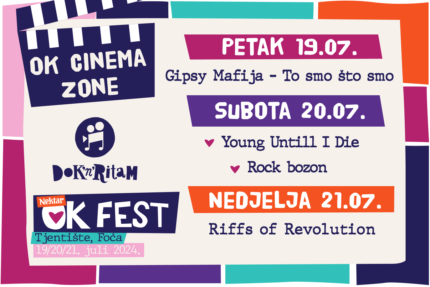 KINO NA OTVORENOM Odličan program OK Cinema Zone na Tjentištu