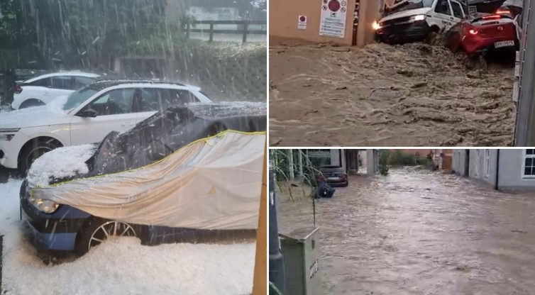(VIDEO) HAOS U AUSTRIJI Bujica nosila automobile, uništena i biračka mjesta