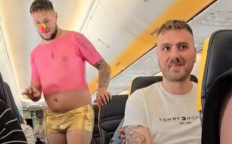 (VIDEO) "IZAĐI MALA, IZAĐI BAR NA ČAS" Smijeh do suza u avionu zbog mladoženje iz Banjaluke i njegove odjevne kombinacije