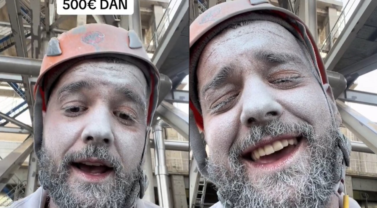 (VIDEO) "OVAKO IZGLEDA ČOVJEK KOJI JE DANAS ZARADIO 500 EVRA" Rašo se bavi poslom koji iziskuje veliku hrabrost, ali svakodnevno nasmijava ljude snimcima sa radnog mjesta