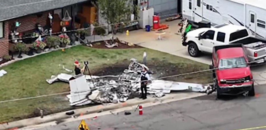 AVION PAO U DVORIŠTE KUĆE Povrijeđeno četvoro ljudi, među njima i djeca