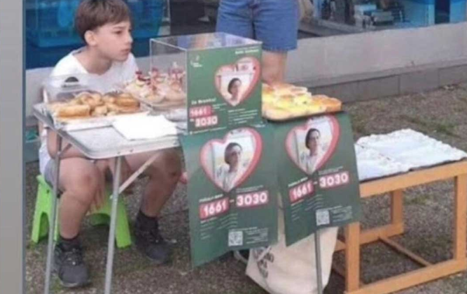 BRANKIN SIN RAZNJEŽIO REGION Mališan prodaje krofne da spasi život bolesnoj mami