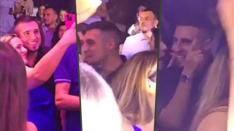 (VIDEO) ISPLIVAO SNIMAK IZ KLUBA Sina Dragane Mirković djevojke salijeću sa svih strana