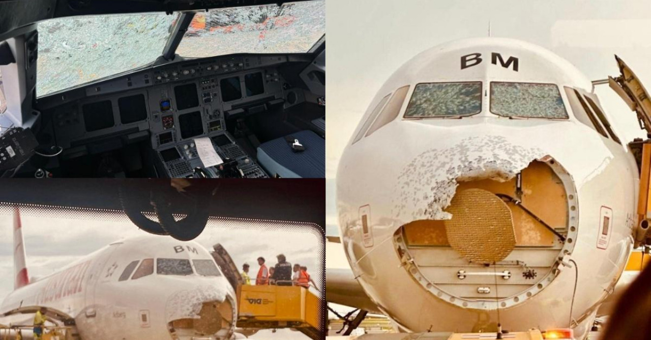 (VIDEO) POSADA JEDVA IZVUKLA ŽIVU GLAVU Avion upao u superćelijsku oluju, pogledajte šta je od njega ostalo