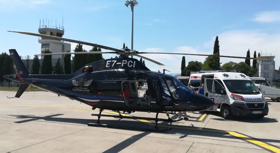 BRZA REAKCIJA Helikopterski servis prevezao dva pacijenta iz Trebinja u Banjaluku
