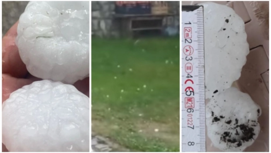 STRAVIČNO NEVRIJEME U SRBIJI Padao grad veličine jajeta, lomio šoferšajbne, prozore i krovove