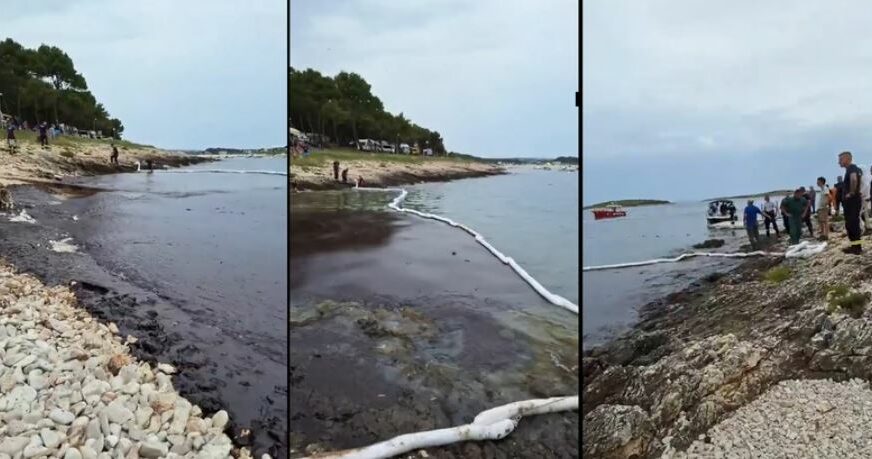 EKOLOŠKI INCIDENT Uočena velika naftna mrlja na Jadranskom moru