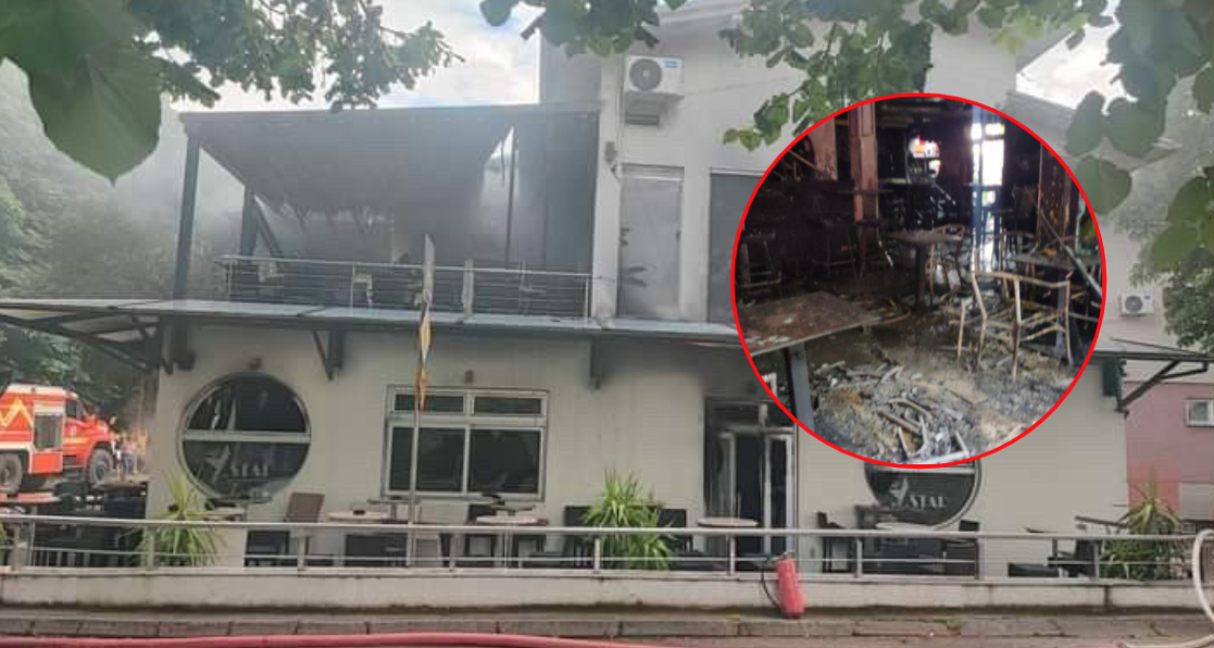 (FOTO/VIDEO) LJUBAVNA DRAMA ZAPALILA KAFIĆ DO TEMELJA Očevici za ALOonline: Ljubomora uzrok požara u Novom Gradu, vatrogasci došli tek za 15 minuta iako se nalaze u istoj ulici