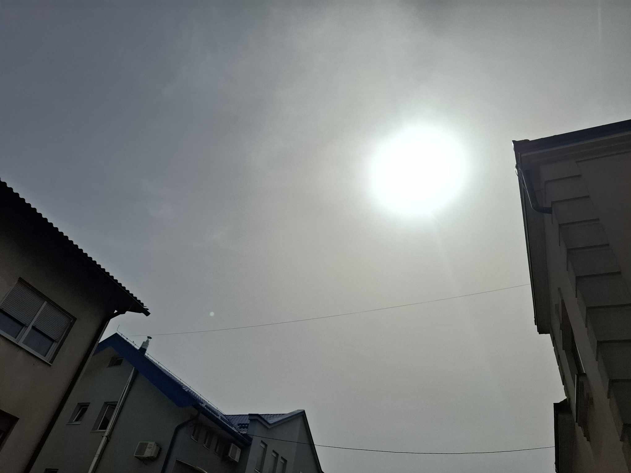 (FOTO) ZAKLANJA SUNCE U BiH stigla prašina iz Sahare