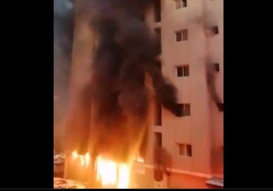 (VIDEO) HOROR U KUVAJTU! Veliki požar zahvatio čitavu zgradu, poginula najmanje 41 osoba