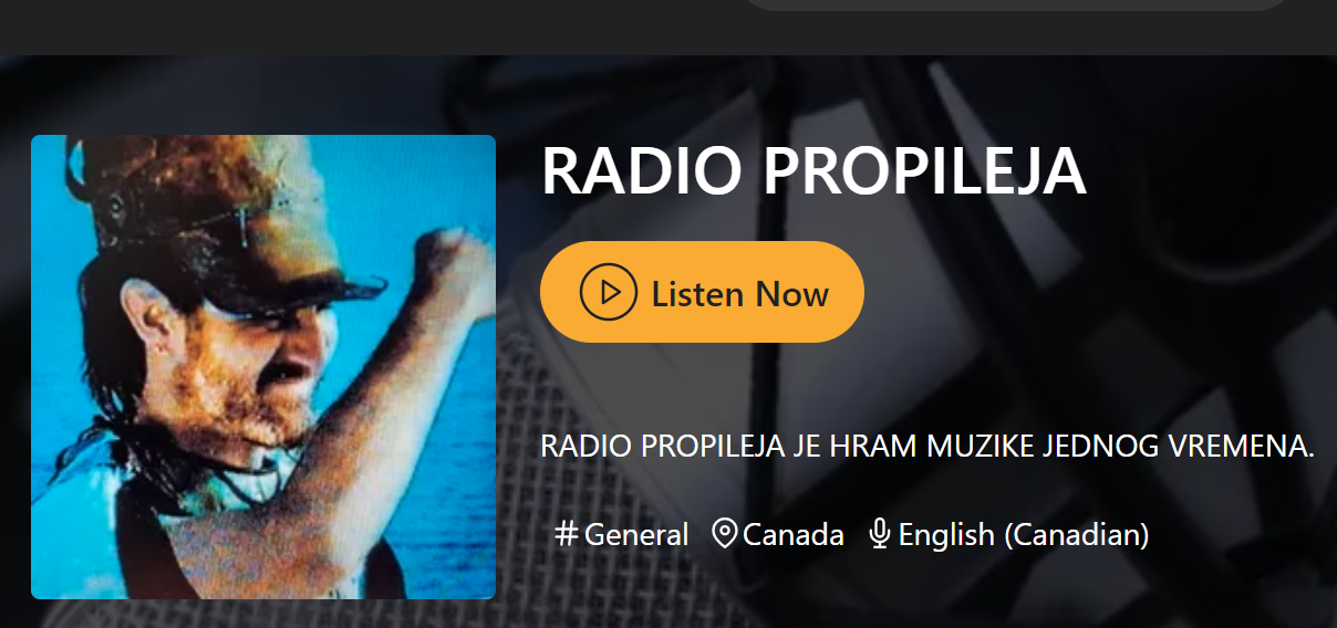 SJAJNA VIJEST ZA LJUBITELJE DOBROG ZVUKA Džoni Štulić pokrenuo svoju radio stanicu