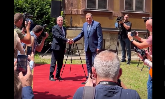 (VIDEO) PORUKOM SE OBRATIO LAVROV Otvorena Kancelarija Ambasade Ruske Federacije u Banjaluci