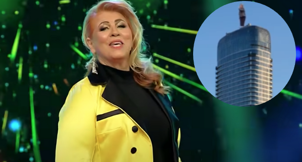 (VIDEO) ĆANA "ZAPJEVALA" NA VRHU KULE BEOGRAD! Kraljica neočekivanih javnih nastupa ponovo u centru pažnje, urnebesni snimak kruži mrežama