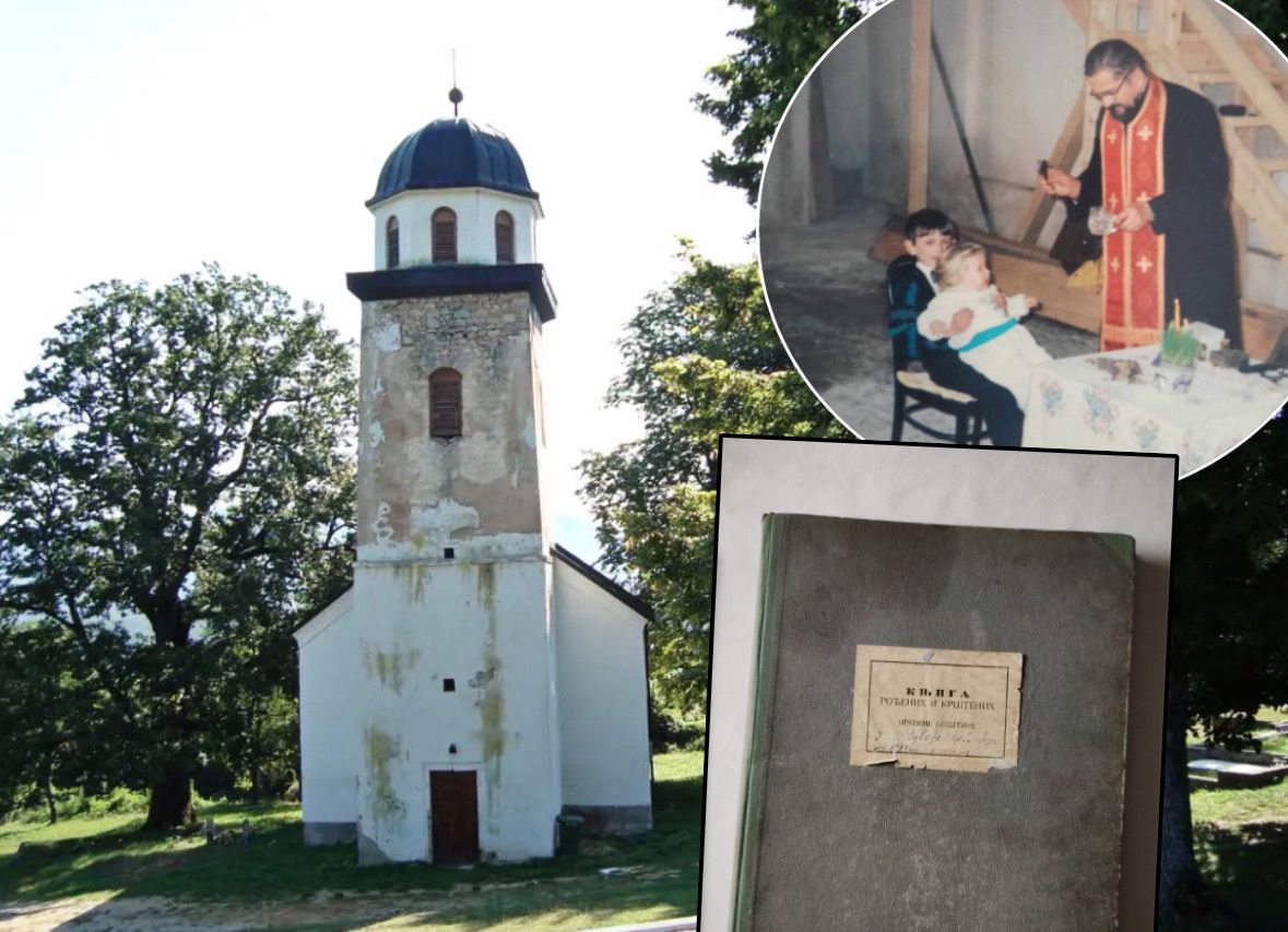 (FOTO) SVEŠTENIK KOJI JE SRBE ZADUŽIO ZA VJEČNOST Otac Nikola prije smrti sakrio crkvene knjige od pakla „Oluje“, a onda ih je pronašao mještanin: Svjedoče o prognanom narodu sa vjekovnih ognjišta