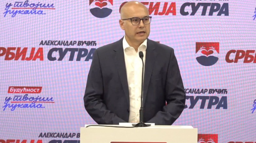 PRVI STRANAČKI REZULTATI IZBORA Vučević poručio da je SNS ubjedljivo pobijedio, osim u 4 opštine