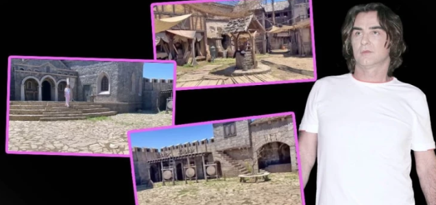 (FOTO/VIDEO) IZGRAĐENO CIJELO SREDNJOVIJEKOVNO SELO! Željko Mitrović pokazao kako teku posljednje pripreme pred "Farmu 8", ambijent će vas oduševiti
