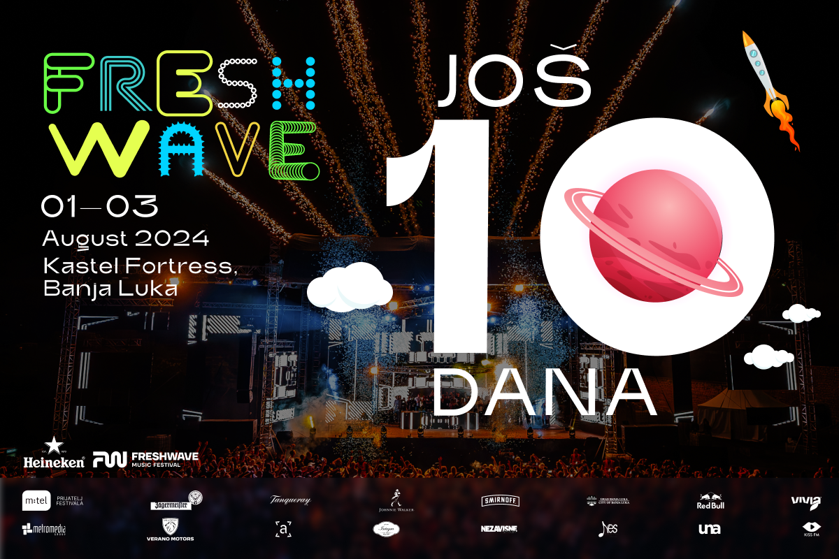 Još 10 dana do Freshwave Festivala 2024.