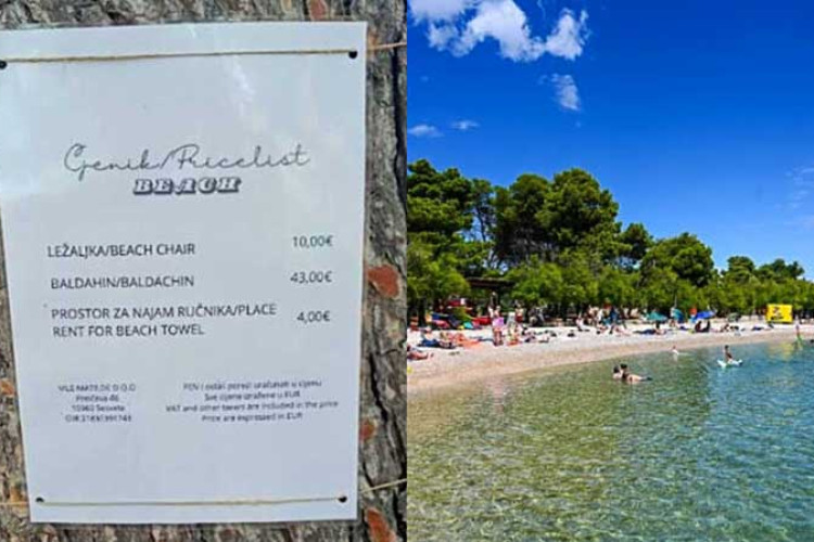 CIJENE OTIŠLE U NEBO Na Jadranu naplaćuju i mjesto za peškir
