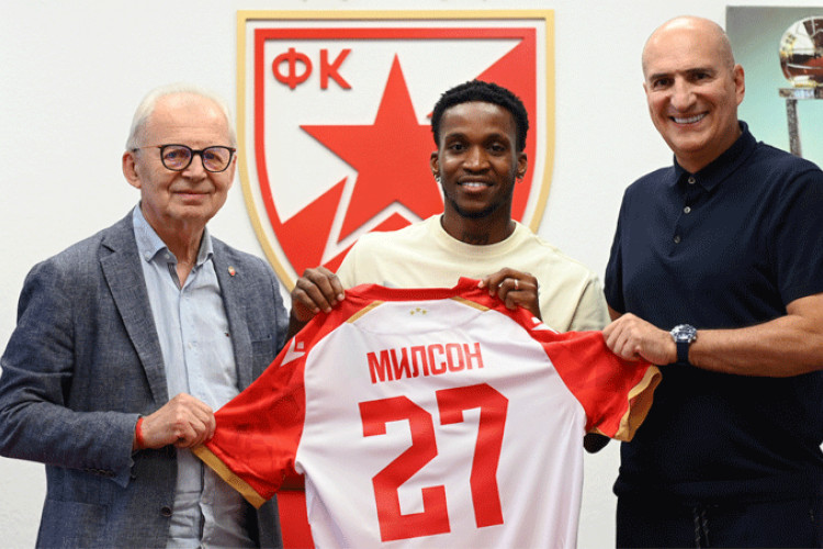 STIŽE POJAČANJE Fudbaler iz Angole novi igrač Crvene zvezde