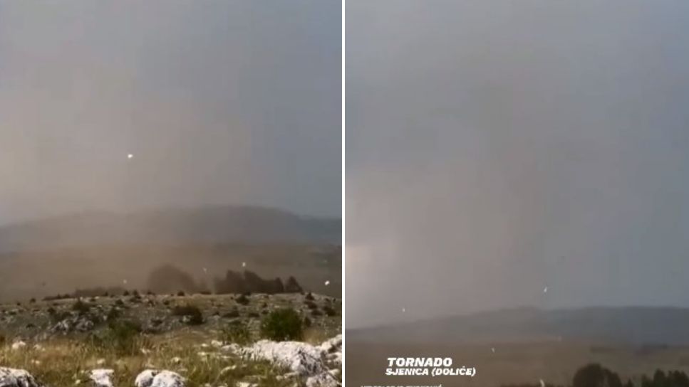 TORNADO POHARAO SELO U SRBIJI Oštećene brojne kuće, pojavio se jeziv snimak