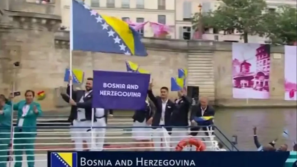 SPEKTAKL U PARIZU NA OTVARANJU OI Predstavljen i bh. olimpijski tim