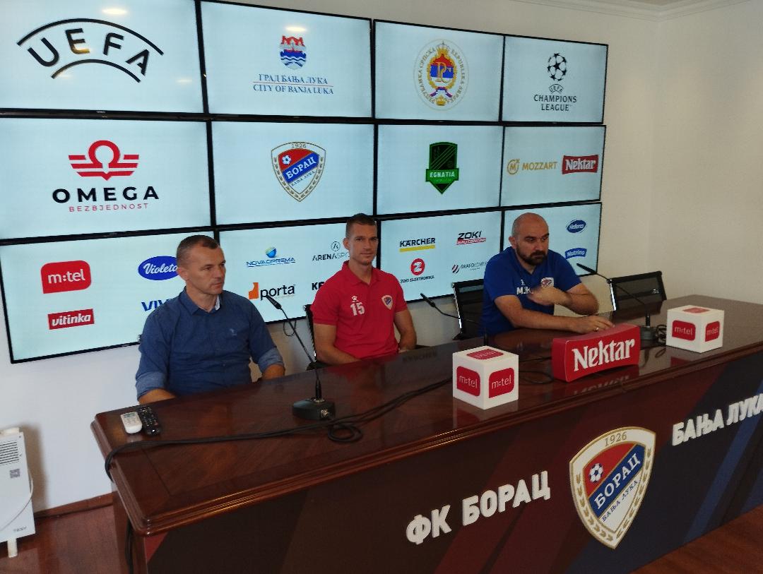 U BORCU OPTIMISTI PRED MEČ SA EGNATIJOM U KVALIFIKACIJAMA ZA LIGU ŠAMPIONA Do pobjede uz podršku navijača