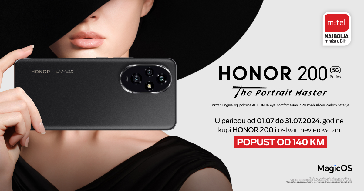 Ljepota savršenih portreta - Honor 200