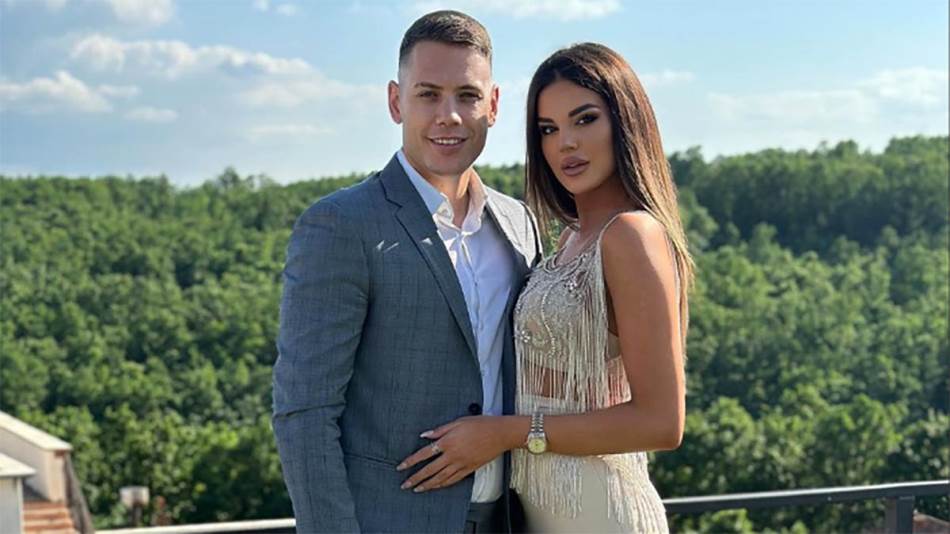 (FOTO) CECIN BIVŠI IZGOVORIO SUDBONOSNO "DA" Jovana u skromnoj vjenčanici, Bogdan u otmjenom odijelu