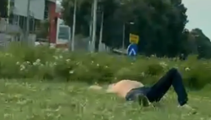 HIT PRIZOR IZ GRADA NA VRBASU Banjalučanin prilegao na kružnom toku
