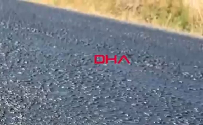 (VIDEO) NEVJEROVATAN SNIMAK Topio se asfalt zbog visokih temperatura