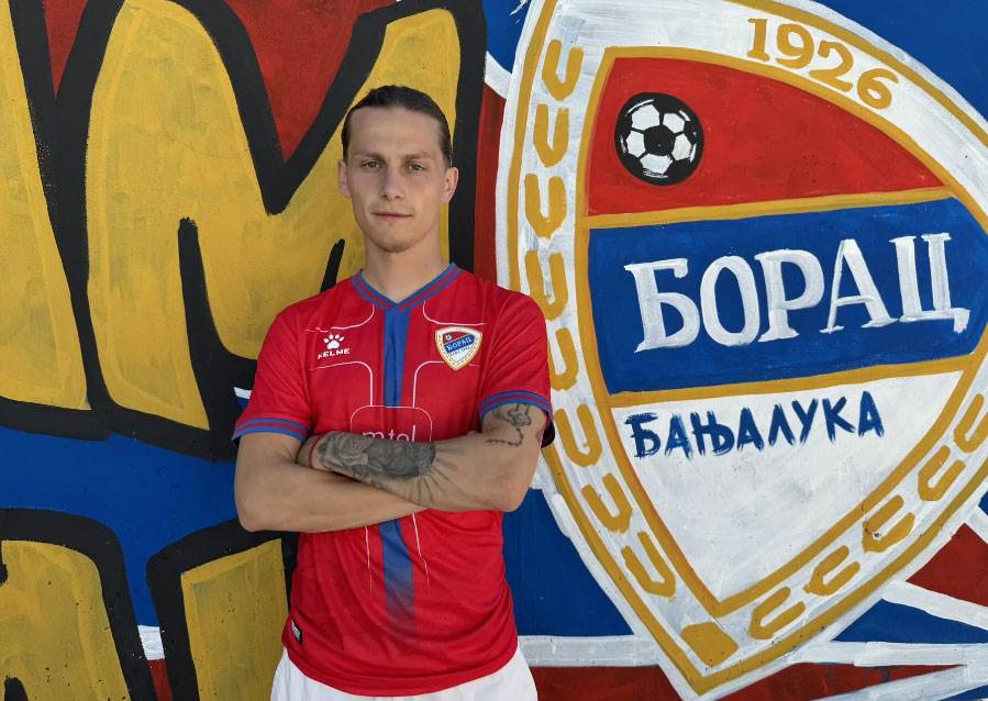NOVO POJAČANJE BORCA "Spreman sam da pomognem ekipi da ostvari sve što je zacrtano"