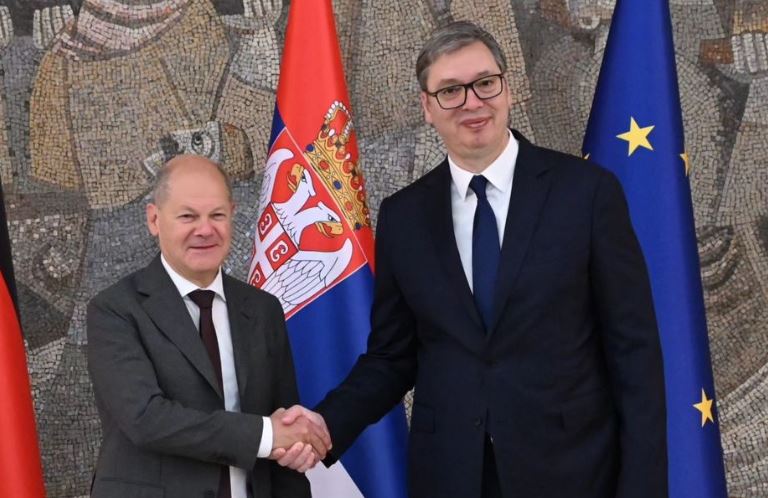 (FOTO) "DOBAR PROJEKAT ZA SRBIJU" Šolc na Samitu u Beogradu: Potreban nam je litijum