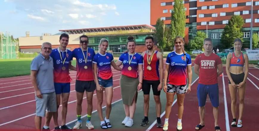 OSVOJILI 15 MEDALJA Sjajan nastup atletičara Borca na seniorskom prvenstvu BiH