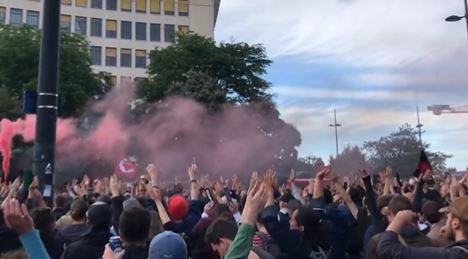 (VIDEO) HILJADE LJUDI NA ULICAMA Francuska slavi nakon debakla krajnje desnice na izborima