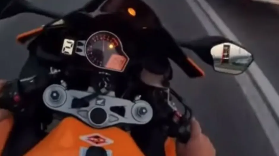 (VIDEO) DIVLJAO NA PUTU KOD ZENICE, PA SE HVALIO SNIMKOM Motociklom išao 278 kilometara na čas, policija odmah reagovala