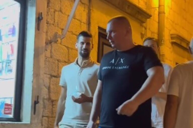 (VIDEO) UŽIVAJU U CRNOJ GORI Đoković prošetao Kotorom sa ovom poznatom teniserkom