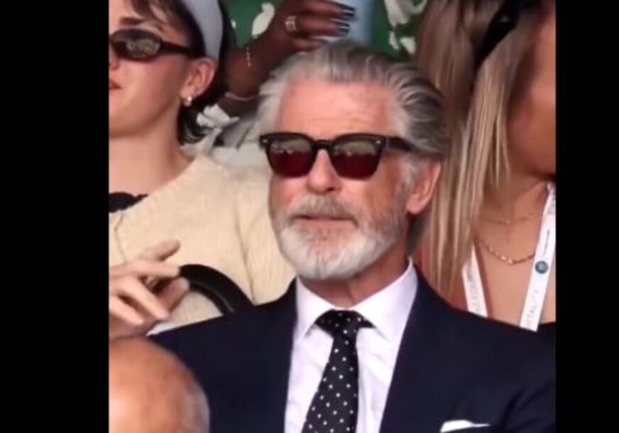 (VIDEO) "ELEGANCIJA KAO STAV" Pirs Brosnan ukrao pažnju kao najbolje dotjerana zvijezda na Vimbldonu
