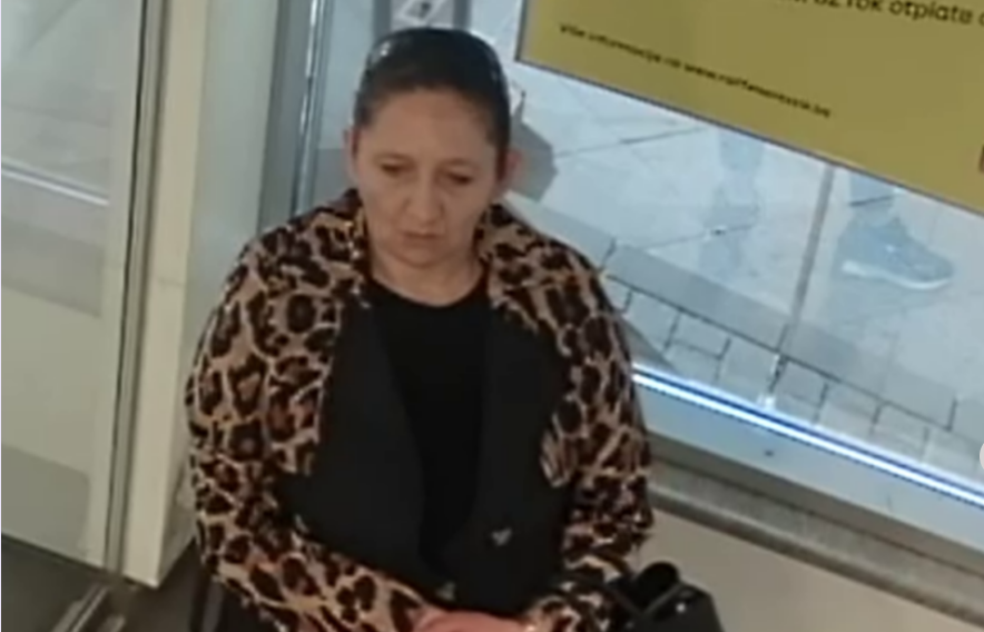APEL POLICIJE GRAĐANIMA Prepoznajete li osumnjičenu osobu? Prevarila banku za 200.000 KM!