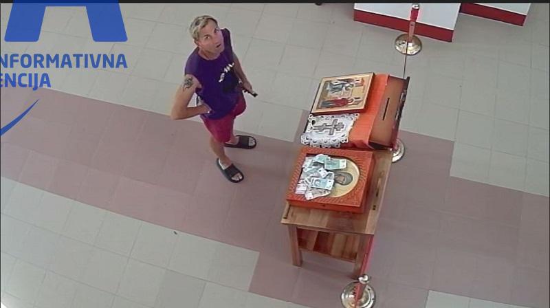 SRAMAN DOGAĐAJ Muškarac iz crkve ukrao novac sa ikone i od svijeća