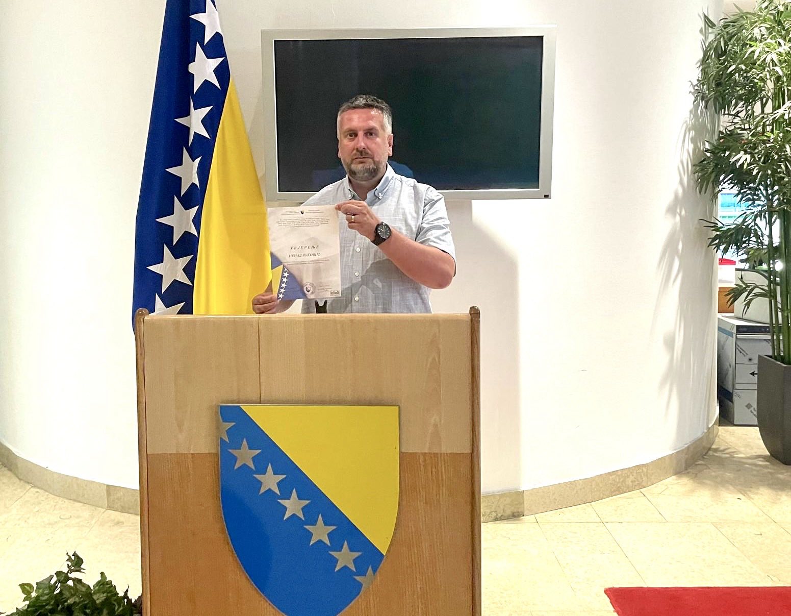 VUKOVIĆ O OPTUŽBAMA OD STRANE SNSD: Mene nije izabrao CIK, nego 12 poslanika u Narodnoj skupštini Srpske