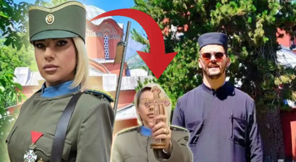 (FOTO) "E, SRBIJO PALA SI NA NISKE GRANE" Sveštenik SPC osudio ponašanje Jovane Jeremić