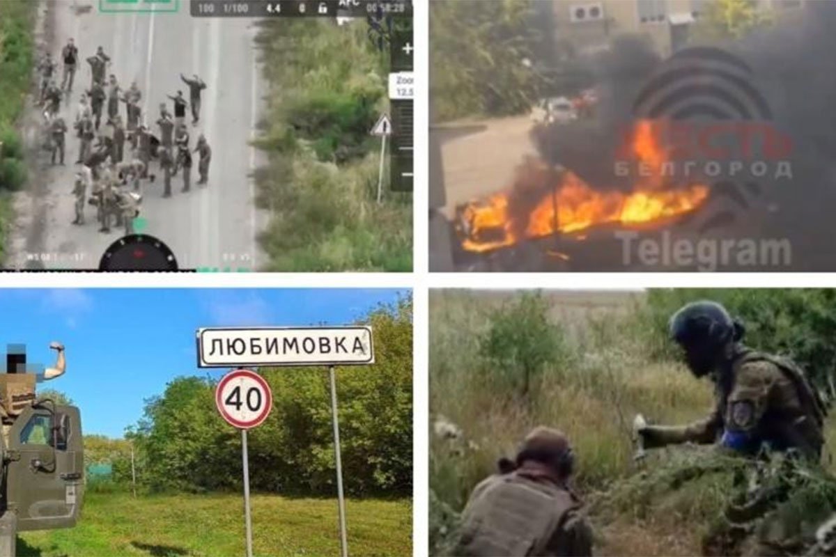 (FOTO) OBJAVLJENI SNIMCI Ukrajinci prodrli duboko u Rusiju, nova karta otkriva dokle su stigli