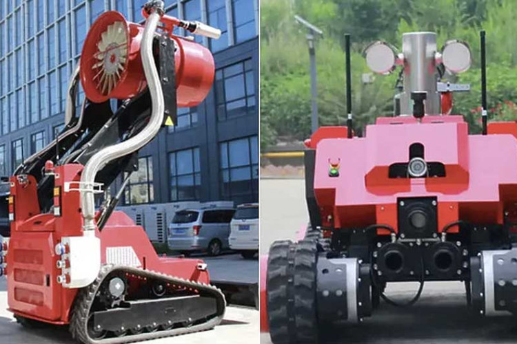 ZNAČAJAN NAPREDAK Robot pronalazi zarobljene ljude i gasi požare