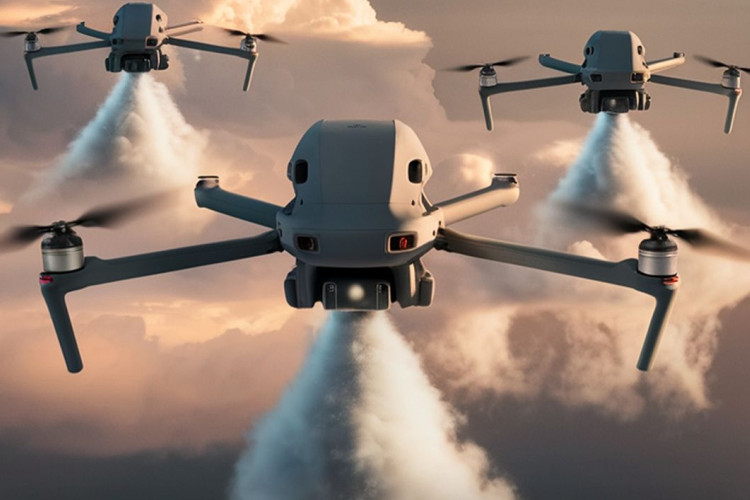 VJEŠTAČKA KIŠA GDJE GOD TO POŽELE Kina napravila vještačke dronove za izazivanje padavina