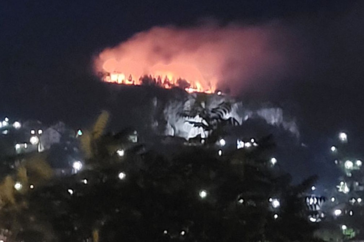 GORI MINIRANO PODRUČJE Veliki požar na Trebeviću