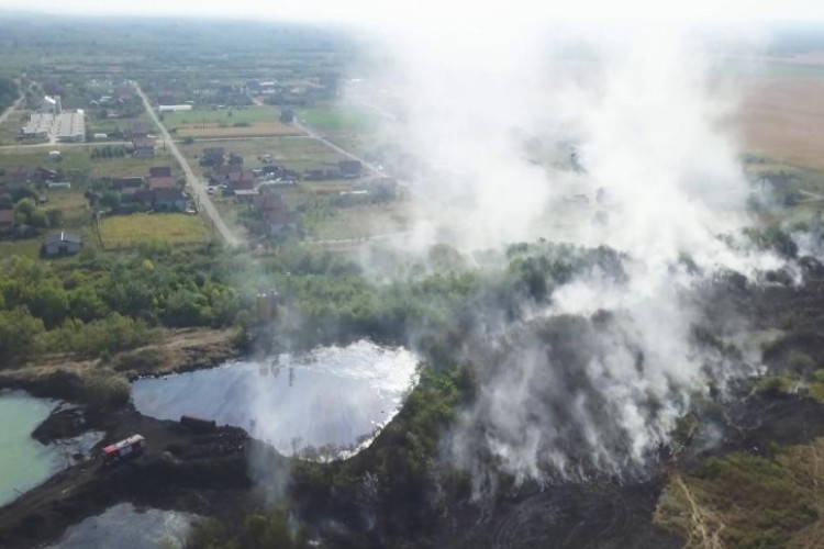 VATRA I DALJE TINJA Modriča zove helikoptere u pomoć