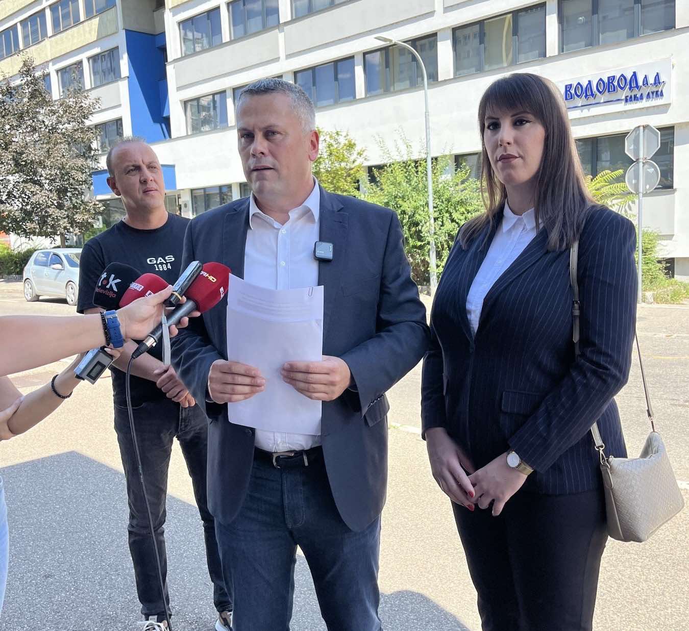 OGLASIO SE SAŠA GLIGORIĆ Podrška nadležnim institucijama, ispitati situaciju u Vodovodu