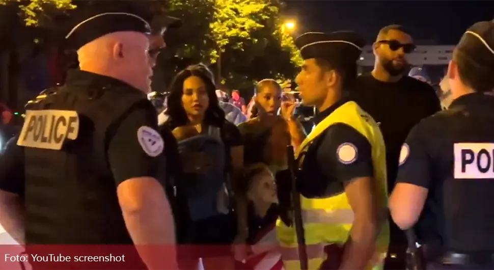 (VIDEO) ŠOKANTNE SCENE U PARIZU Drama zbog Karijeve žene, neko mu udario bebu