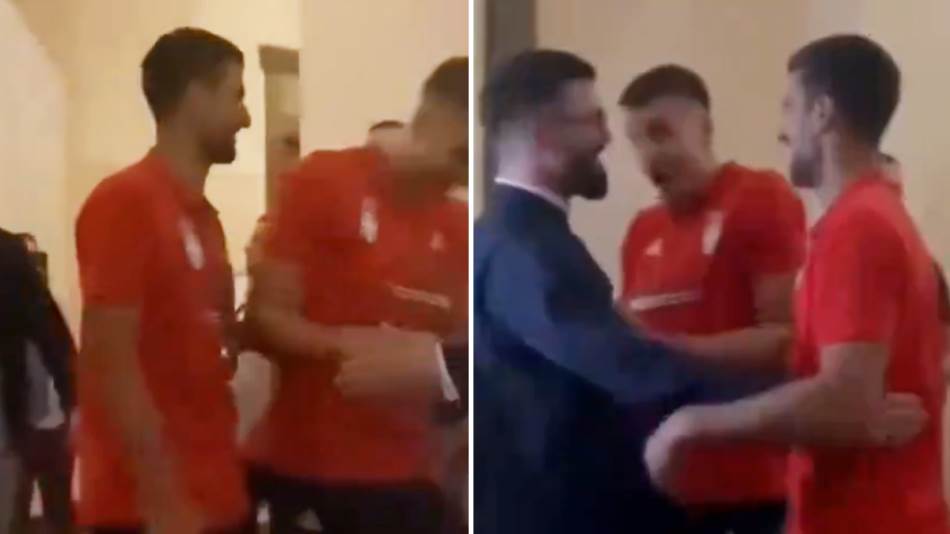 (VIDEO) HIT SNIMAK IZ STAROG DVORA Bogdan glavom udario sveštenika pred Novakom, ovo morate pogledati